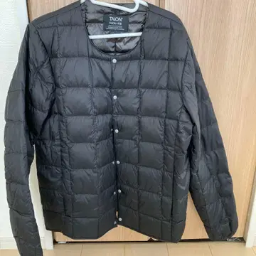 TAION 이너 다운 블랙 L 사이즈
