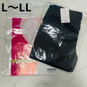 아시야미세이 골반 슬림 스패츠 L~LL 블랙 블랙 미사용 새상품