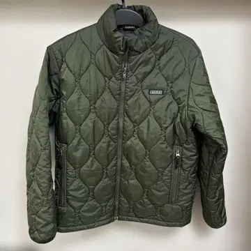 AIGLE 퀼팅 자켓 올리브 그린
