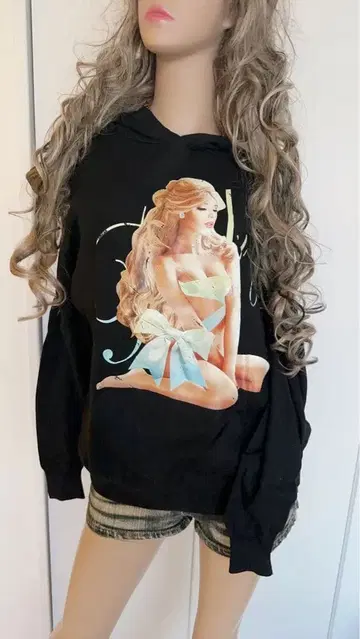 새상품 Rady 후드 부착 니트 후드티