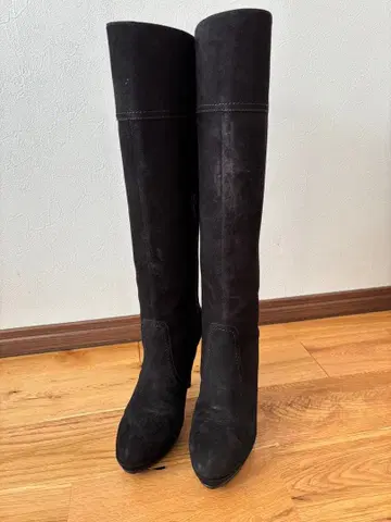 다이애나 DIANA 블랙 스웨이드 롱 부츠 새상품급