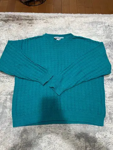 T.L.C by Lambert 터콰이즈 니트 M