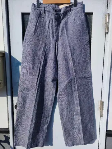 50~60's 프랑스군 라미 린넨 세일러 팬츠 데드 W33