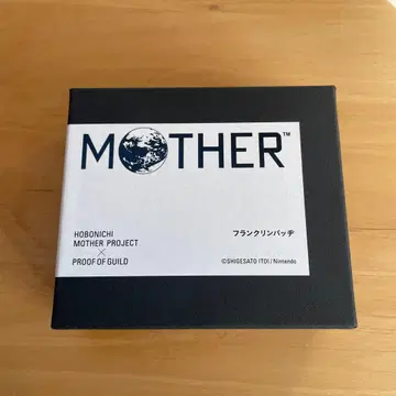 MOTHER 마더 마더2 프랭클린 배지 호보토 마더 프랭클린 배지