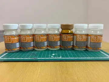 서페이서, EX 클리어, 용제