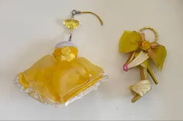 디즈니 미녀와 야수 벨 키링 세트