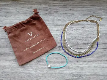 VESTOPAZZO 목걸이 세트 스카이블루