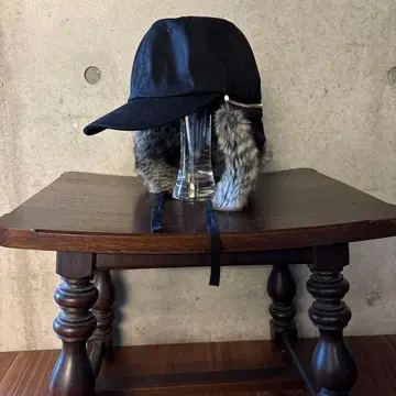 KIJIMA TAKAYUKI 퍼 달린 캡 사이즈 2