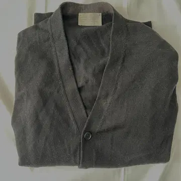 MARGARET HOWELL 블랙 가디건 L