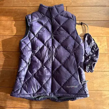 몽벨 라이트 알파인 다운 베스트 여성용 S 퍼플