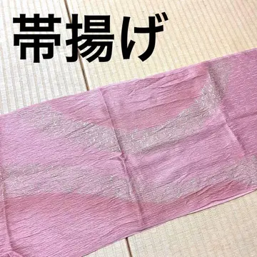 오비 장식 천 금채 석죽색