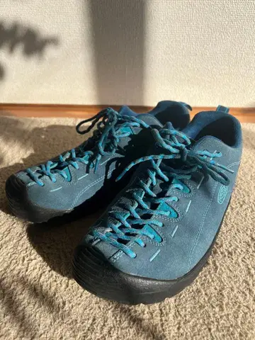 [ 레어 ] KEEN JASPER 킨 재스퍼 블루 아웃도어