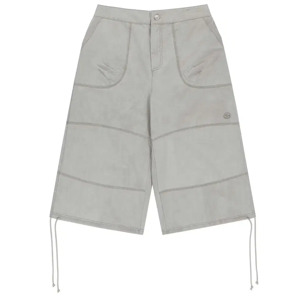 KOISEI Double Capri Pants Light Gray One Size (+ Sticker) #코이세