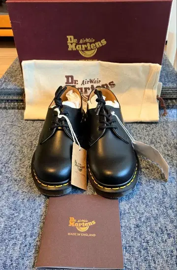 영국제 1461 닥터마틴 3홀 UK5 24.5cm