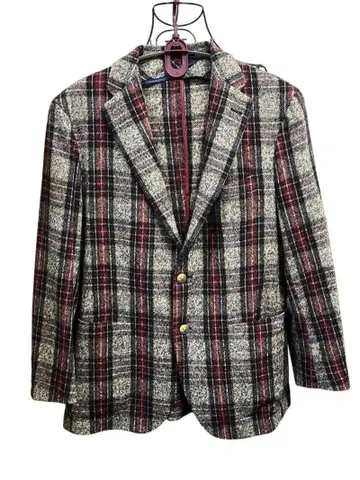 딸리아또레 울 체크 자켓 1SMC22K-- 50