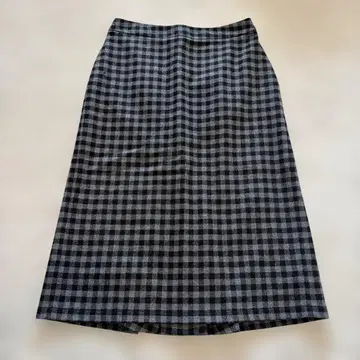 MOSCHINO 체크 무늬 타이트 스커트 32
