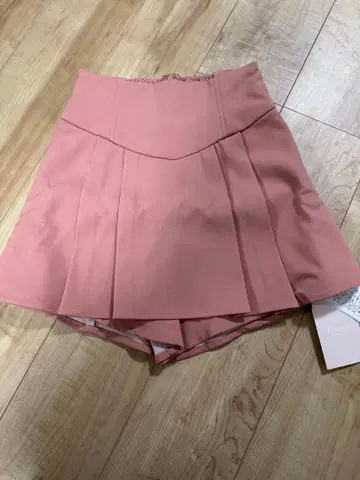 Darich 미실루엣 미니스커트 핑크