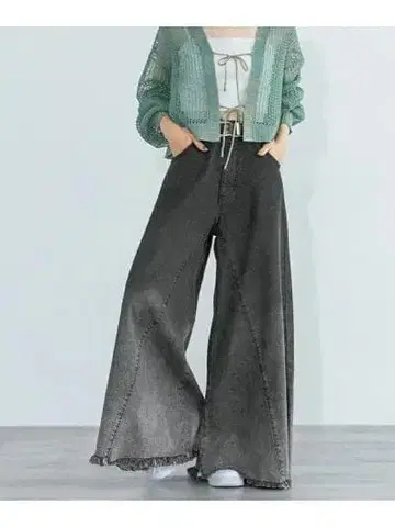 PAGEBOY (페이지 보이) 하카마 데님