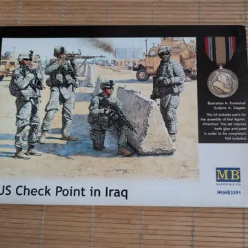마스터박스 1/35 US 체크포인트 in 이라크