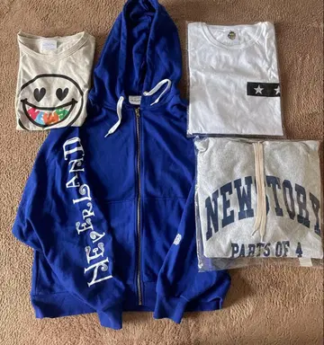 [ 금일 한정 가격 인하 ] NEWS T셔츠 후드티 4세트