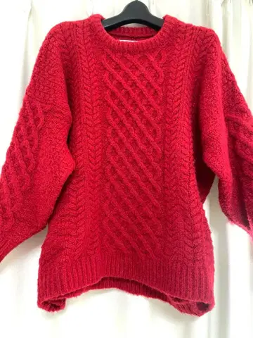 새상품급 FASHIRU 케이블 니트