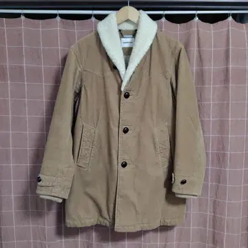 monkey time(몽키타임) 코듀로이 충전솜 코트 베이지 S