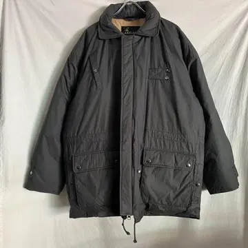 80s 90s usa 구제 의류 LAKELAND 블랙 다운 자켓 42