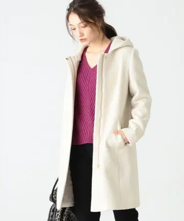 B:MING by BEAMS 노카라 코트 후드 탈부착 가능 M 사이즈