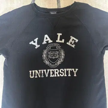 Yale University 맨투맨 블랙