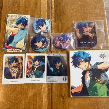 사자나미 준 배지 카드 등 세트