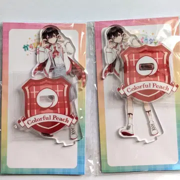 컬러풀피치 유안군 카라피치 파라다이스 아크릴 스탠드 2개 세트