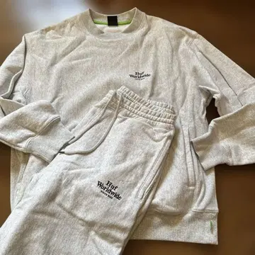 Huf Worldwide 그레이 맨투맨 세트