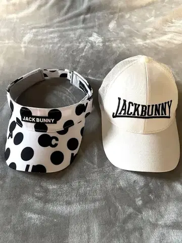 JACK BUNNY 바이저와 캡 세트