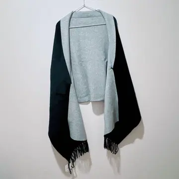 FENNEL 프린지 가디건 머플러 니트 아우터 야마다야