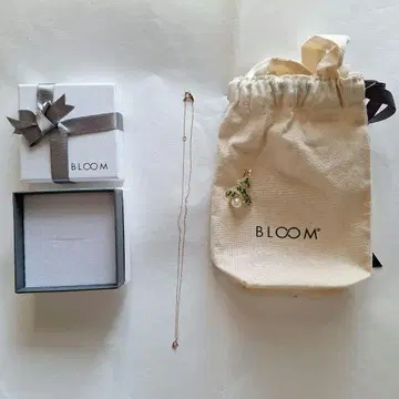 BLOOM 핑크 골드 목걸이