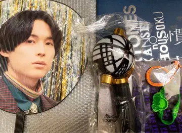 SixTONES 마츠무라 호쿠토 부채 응원봉 팜플렛 러버 밴드