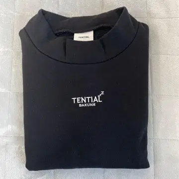[ BAKUNE Warm ] TENTIAL 모크넥 S 블랙