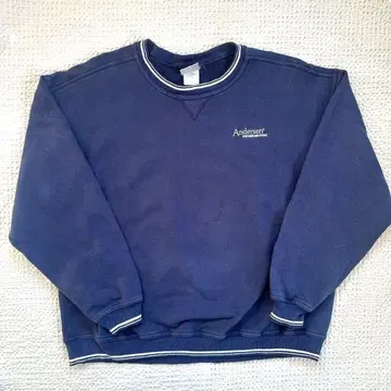 Jerzees Z class 90s USA 자수 스웨트 네이비