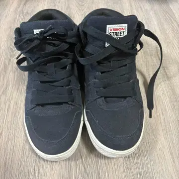 VISION STREET WEAR 하이컷 스니커즈 25cm