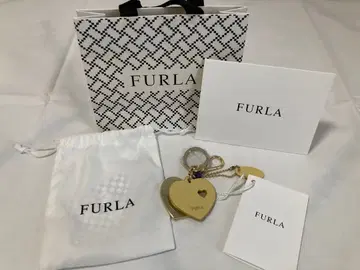 FURLA 골드 하트 키링 키링