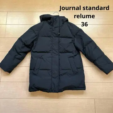 JOURNAL STANDARD relume 36 블랙 다운 자켓
