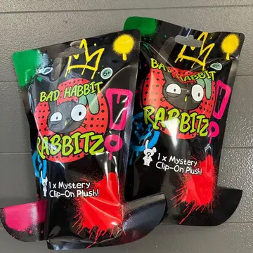 북미에서 인기! 배드 해빗 래빗 BAD HABBIT RABB 새상품 2개