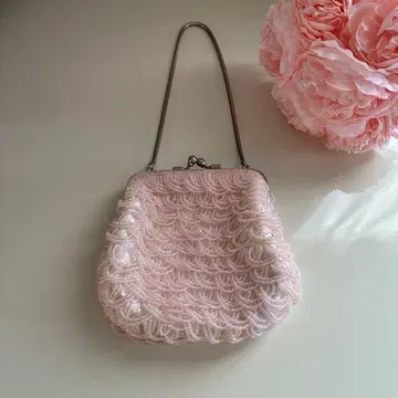 앤티크 비즈 백 미니 핸드백