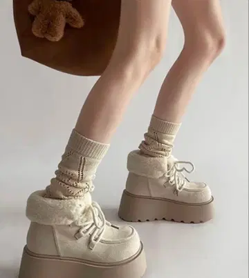 통굽 어그 부츠