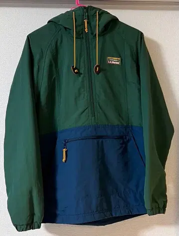 LLBean 후드 부착 나일론 자켓 클래식 아노락