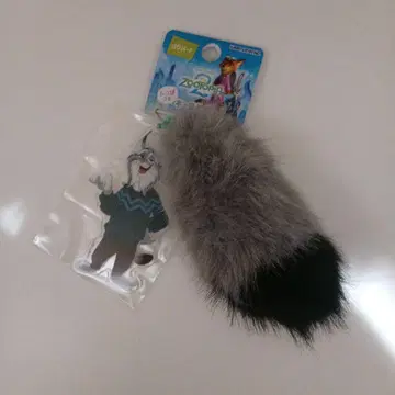 주토피아2 파우버트 꼬리 키링 영화 디즈니 야마다 료스케