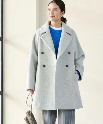 더블 테일러드 코트