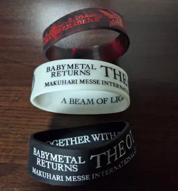 BABYMETAL 러버 밴드 3종