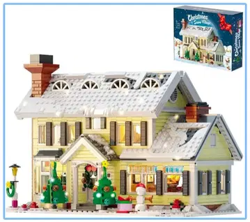 조립 블록 크리스마스 선물 하우스 생일 키즈 성인 완구
