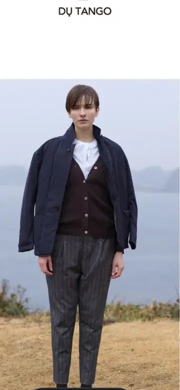 DU TANGO 올리브 그린 자켓